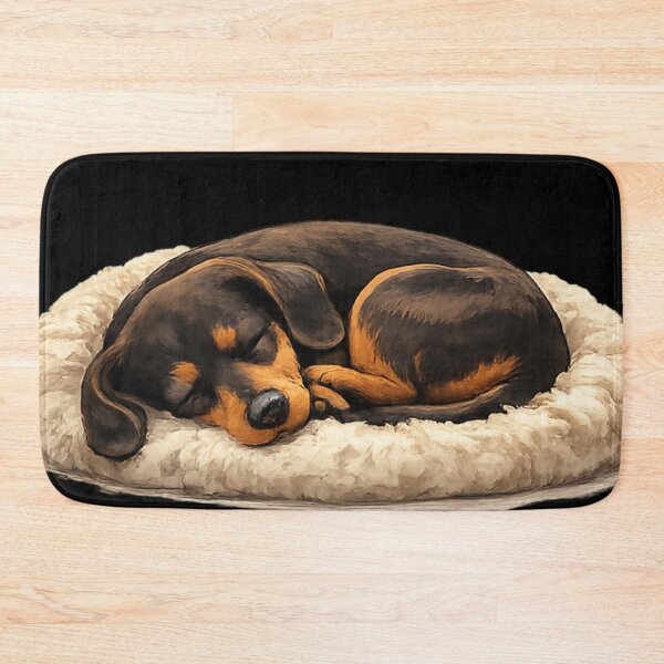 Item preview, Dachshund Napping – Sleeping Puppy designed and sold by OneMoments.