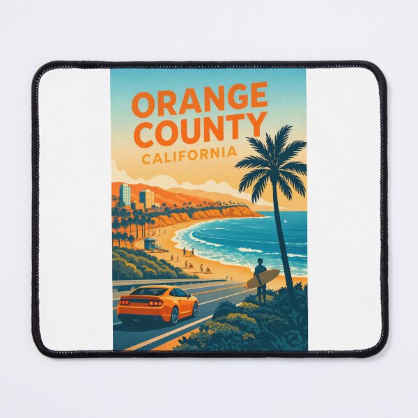 Item preview, Orange County California Coastline near Laguna Beach and Newport Beach along Pacific Coast Highway designed and sold by Places On Earth.