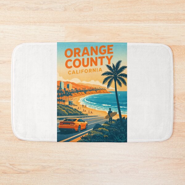 Item preview, Orange County California Coastline near Laguna Beach and Newport Beach along Pacific Coast Highway designed and sold by Places On Earth.