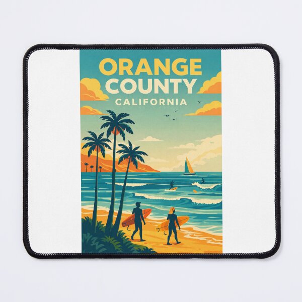 Item preview, Orange County California Beaches near Laguna Beach and Huntington Beach along Pacific Coast Highway designed and sold by Places On Earth.