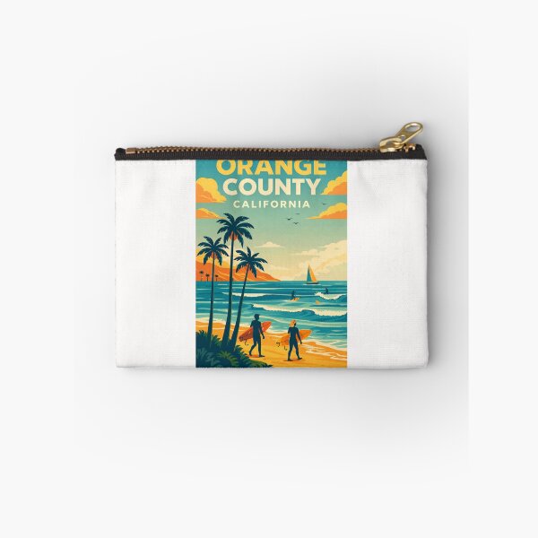Item preview, Orange County California Beaches near Laguna Beach and Huntington Beach along Pacific Coast Highway designed and sold by Places On Earth.