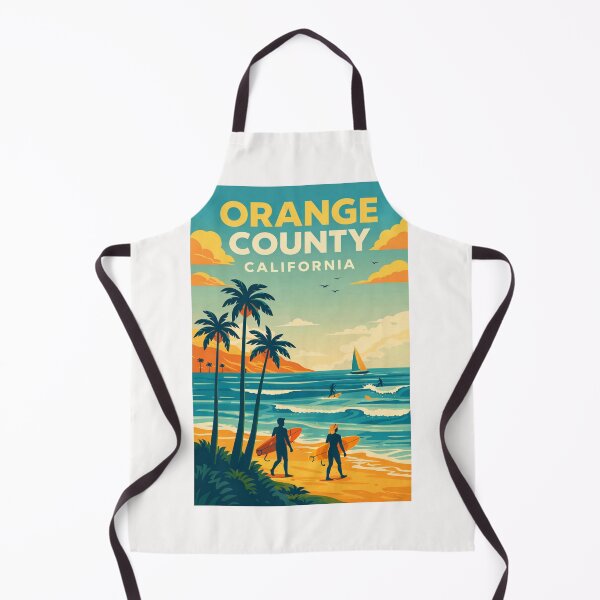 Item preview, Orange County California Beaches near Laguna Beach and Huntington Beach along Pacific Coast Highway designed and sold by Places On Earth.