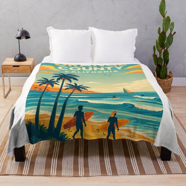 Item preview, Orange County California Beaches near Laguna Beach and Huntington Beach along Pacific Coast Highway designed and sold by Places On Earth.
