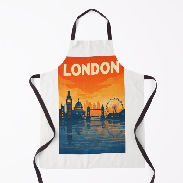 Item preview, London Skyline along the River Thames with Tower Bridge, Big Ben and London Eye, United Kingdom designed and sold by Places On Earth.