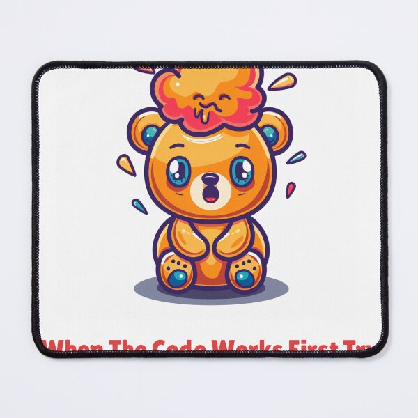 Item preview, Mind Blown Developer Bear Eureka designed and sold by MAGEditions.