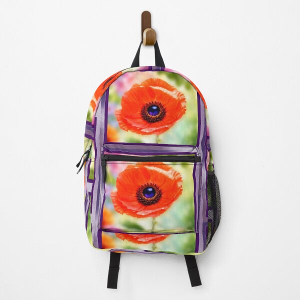 Item preview, Poppy Eye Surreal Floral Print designed and sold by Trinketsonline.