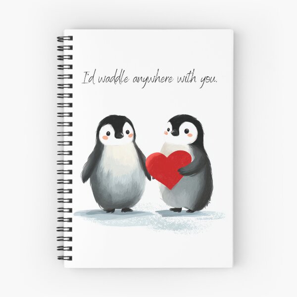 Item preview, Valentine's theme: Penguins designed and sold by WinkyDingo.