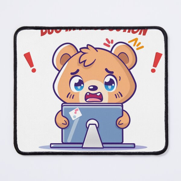 Item preview, Panicking Developer Bear Bug Production designed and sold by MAGEditions.