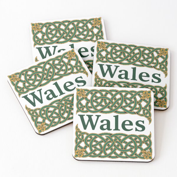 Item preview, Wales Heraldic Celtic Knotwork designed and sold by taiche.