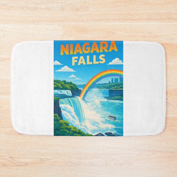 Item preview, Niagara Falls on the Niagara River between Ontario and New York near Horseshoe Falls and American Falls designed and sold by Aryabek.