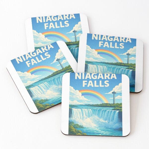 Item preview, Niagara Falls and Horseshoe Falls along the Niagara River near Niagara Falls Ontario and Niagara Falls New York designed and sold by Aryabek.