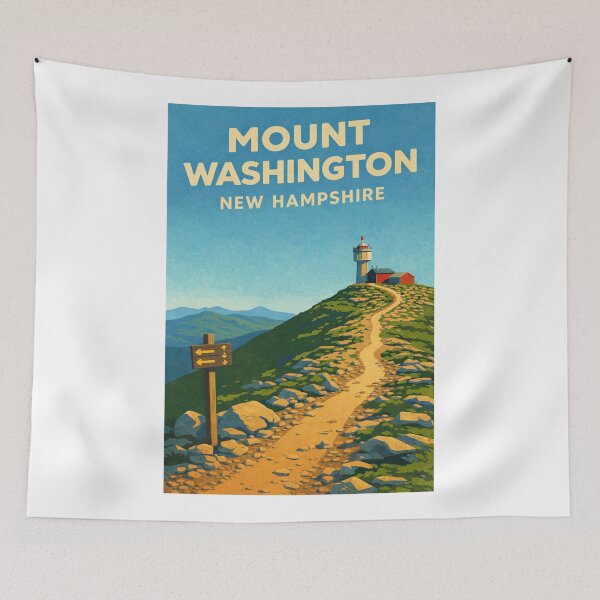 Item preview, Mount Washington Summit in White Mountains near Tuckerman Ravine and Pinkham Notch, New Hampshire designed and sold by Aryabek.