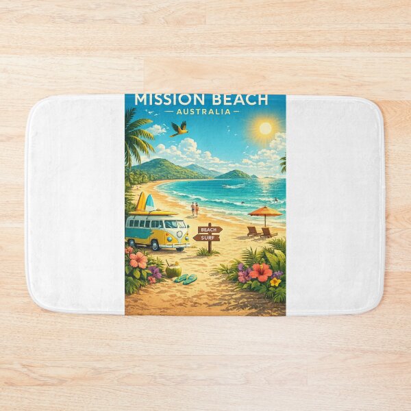 Item preview, Mission Beach Queensland near Dunk Island and Great Barrier Reef, Australia designed and sold by Aryabek.