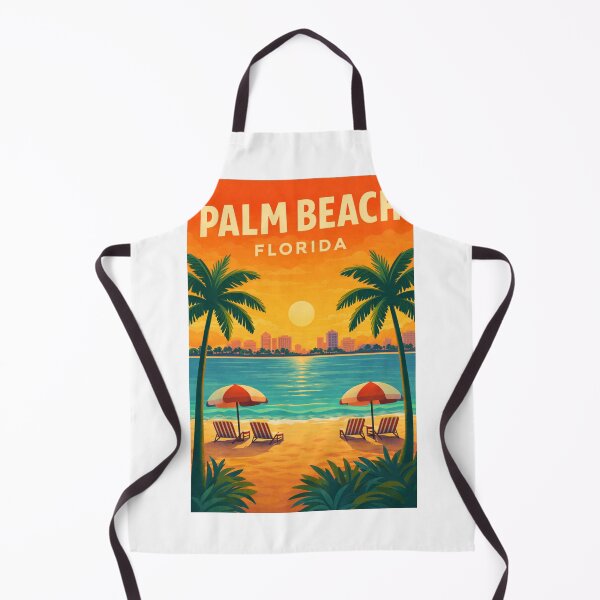 Item preview, Palm Beach Florida View near West Palm Beach and Worth Avenue designed and sold by Aryabek.