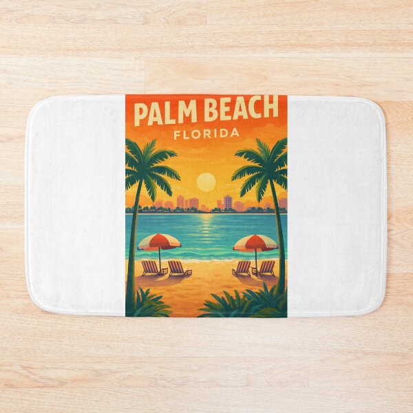 Item preview, Palm Beach Florida View near West Palm Beach and Worth Avenue designed and sold by Aryabek.