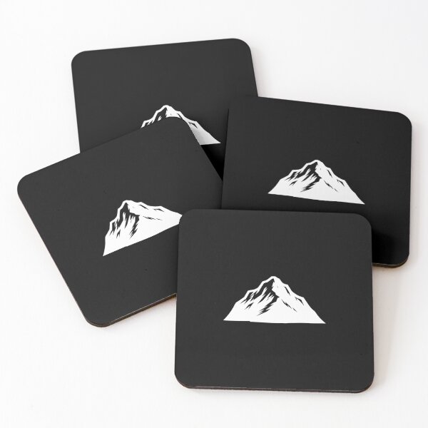 Item preview, Mountain Silhouette – Minimal Nature Art designed and sold by BrushRushX.