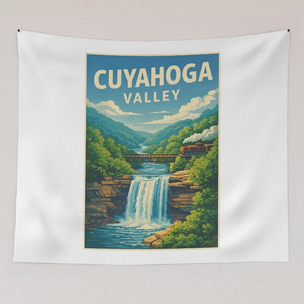 Item preview, Cuyahoga Valley National Park along the Cuyahoga River near Cleveland and Akron, Ohio designed and sold by Aryabek.