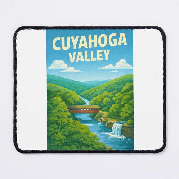 Item preview, Cuyahoga Valley with its River near Cleveland and Akron in Ohio designed and sold by Aryabek.