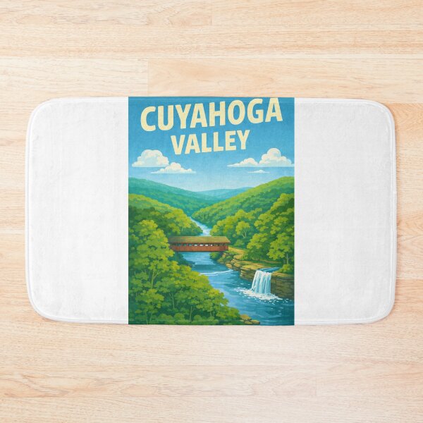 Item preview, Cuyahoga Valley with its River near Cleveland and Akron in Ohio designed and sold by Aryabek.