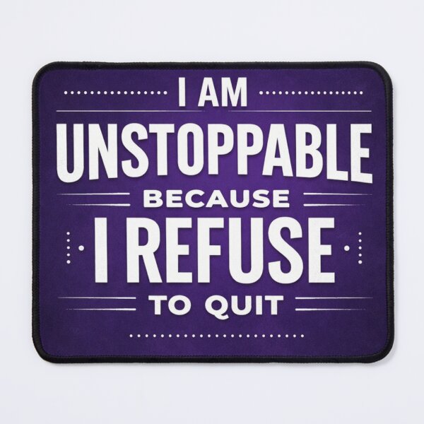 Item preview, I Am Unstoppable Because I Refuse To Quit designed and sold by the-dovlat.