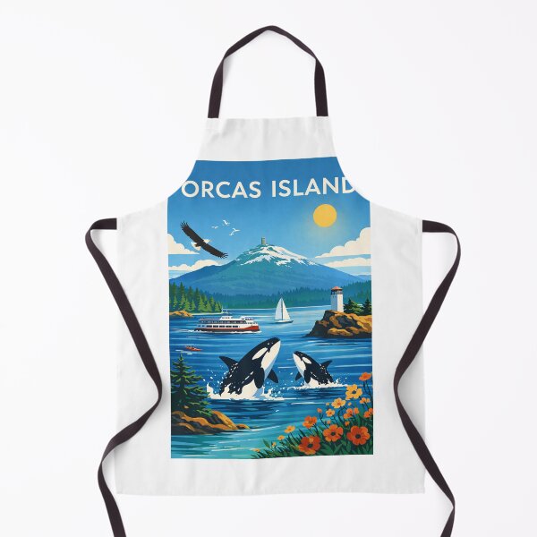 Item preview, Orcas Island in San Juan Islands near Mount Constitution and Moran State Park Washington designed and sold by Aryabek.