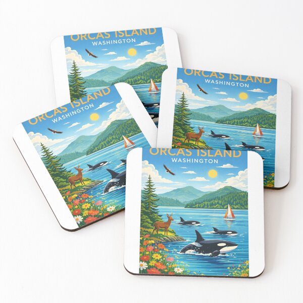 Item preview, Orcas Island near Mount Constitution and Moran State Park Washington designed and sold by Aryabek.