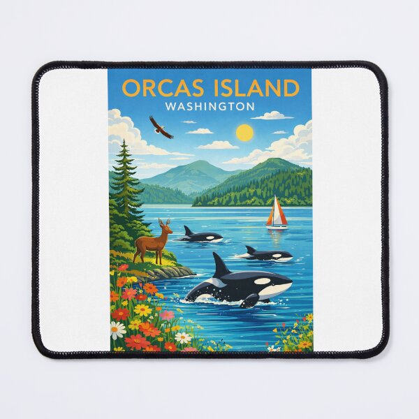 Item preview, Orcas Island near Mount Constitution and Moran State Park Washington designed and sold by Aryabek.
