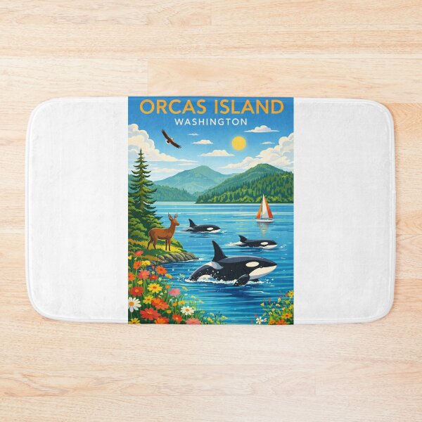 Item preview, Orcas Island near Mount Constitution and Moran State Park Washington designed and sold by Aryabek.