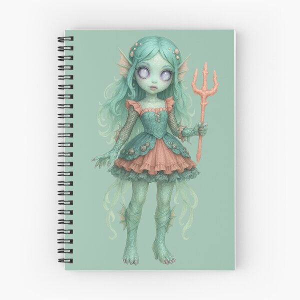 Item preview, Aquatic - Creepy Monster Gothic Doll designed and sold by Candie_Loudenfrau_Art.