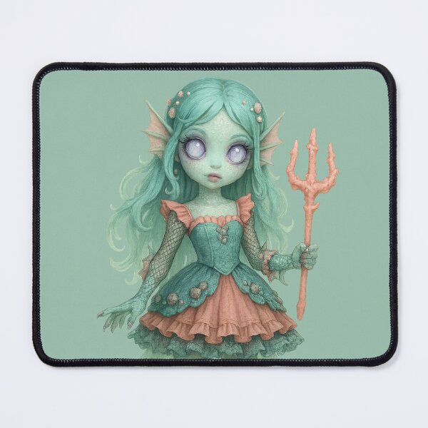Item preview, Aquatic - Creepy Monster Gothic Doll designed and sold by Candie_Loudenfrau_Art.