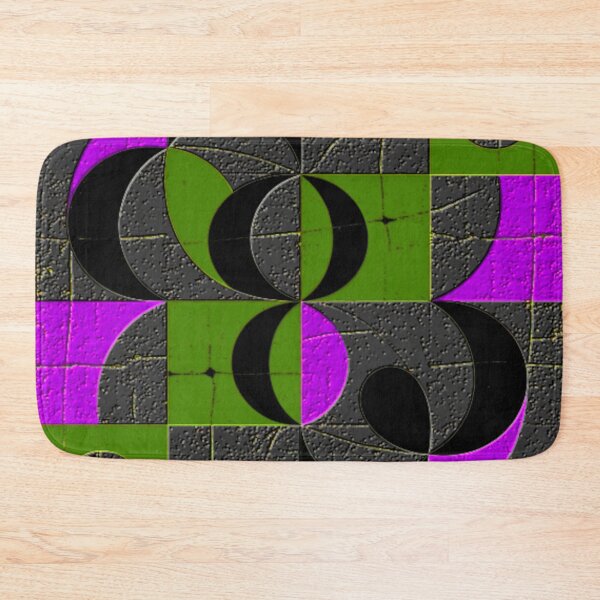 Item preview, numbers dark emb colorful geometric abstract design designed and sold by SmashingDeals.