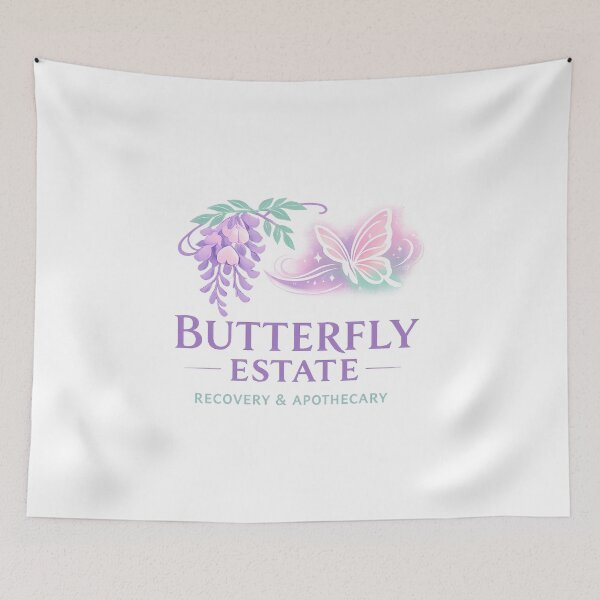 Item preview, Butterfly Estate Apothecary Wisteria Floral designed and sold by agearb.