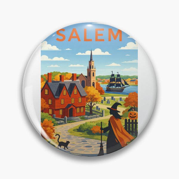 Item preview, Salem Massachusetts near Salem Harbor and Peabody Essex Museum in Essex County designed and sold by Aryabek.