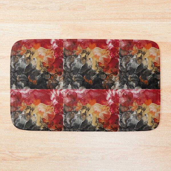 Item preview, Resurgence | Red and Gold Abstract Fluid Art | Abstract Painting designed and sold by MyArtYourProducts.