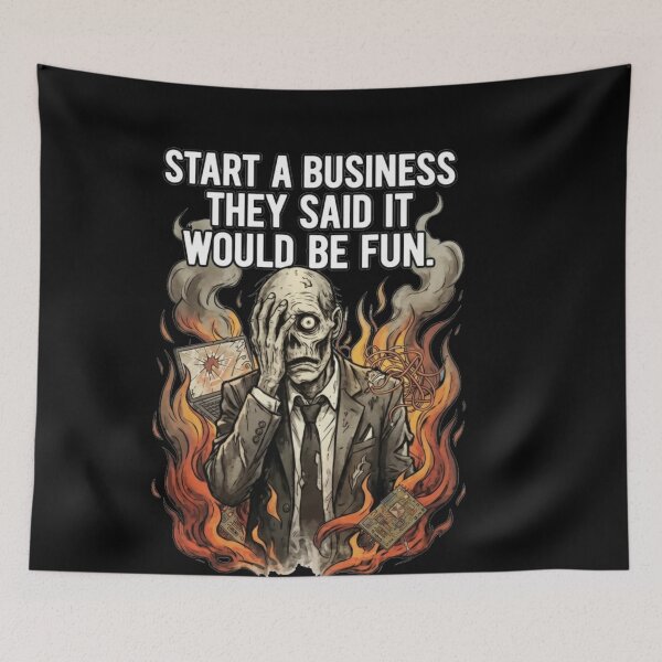 Item preview, Funny Skeleton Entrepreneur ,Business Owner designed and sold by Meryem Mamouni.
