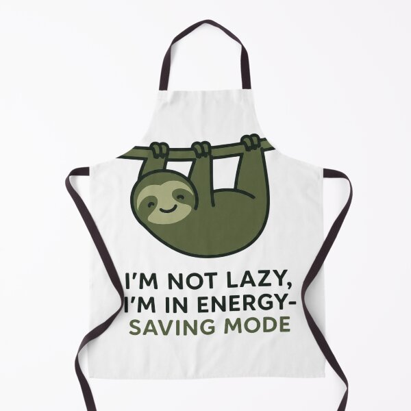 Item preview, I’m Not Lazy, I’m in Energy-Saving Mode designed and sold by Art Signature.