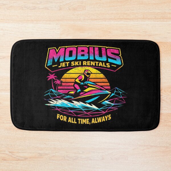 Item preview, Mobius Jet Ski Rentals 90s Retro Wave designed and sold by agearb.