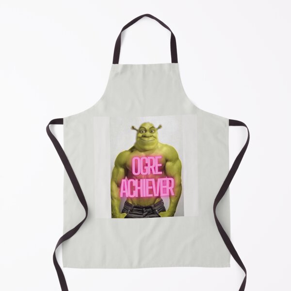 Item preview, OGRE ACHIEVER,SHREK FUNNY MOTIVATIONAL STICKER designed and sold by BANANASAURUS02.