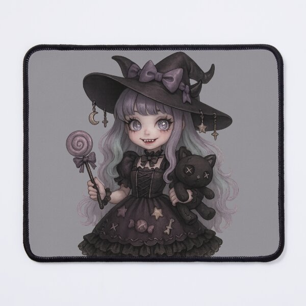 Item preview, Witch - Creepy Monster Gothic Doll designed and sold by Candie_Loudenfrau_Art.