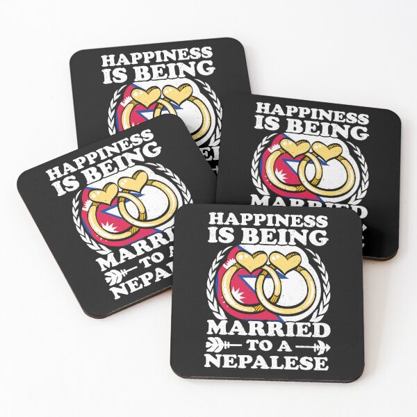 Item preview, Happiness Is Being Married To A Nepalese designed and sold by GabbyKash.