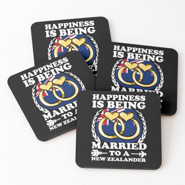 Item preview, Happiness Is Being Married To A New Zealander designed and sold by GabbyKash.