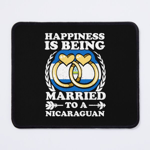 Item preview, Happiness Is Being Married To A Nicaraguan designed and sold by GabbyKash.
