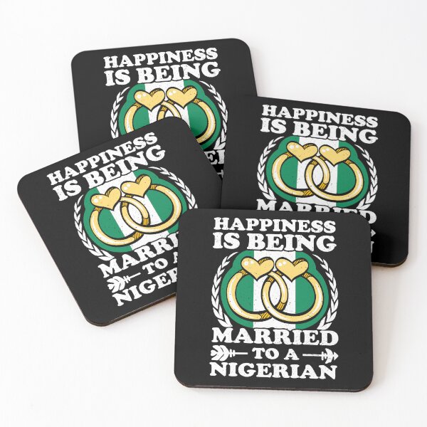 Item preview, Happiness Is Being Married To A Nigerian designed and sold by GabbyKash.