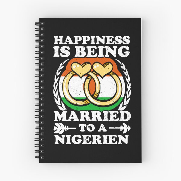 Item preview, Happiness Is Being Married To A Nigerien designed and sold by GabbyKash.