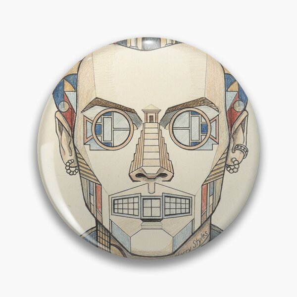 Item preview, Futuristic Pop Icon – Surreal Architectural Portrait designed and sold by ReVYBE.