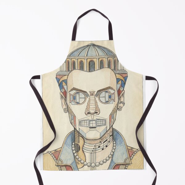 Item preview, Ícono pop futurista: retrato arquitectónico surrealista designed and sold by ReVYBE.
