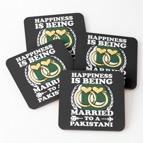 Item preview, Happiness Is Being Married To A Pakistani designed and sold by GabbyKash.