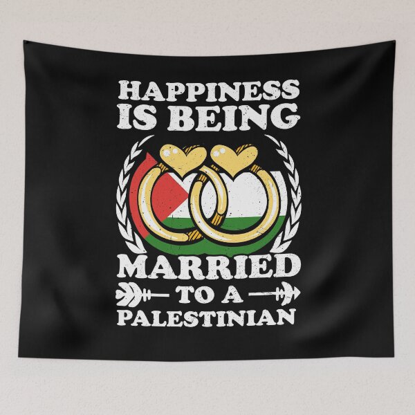 Item preview, Happiness Is Being Married To A Palestinian designed and sold by GabbyKash.