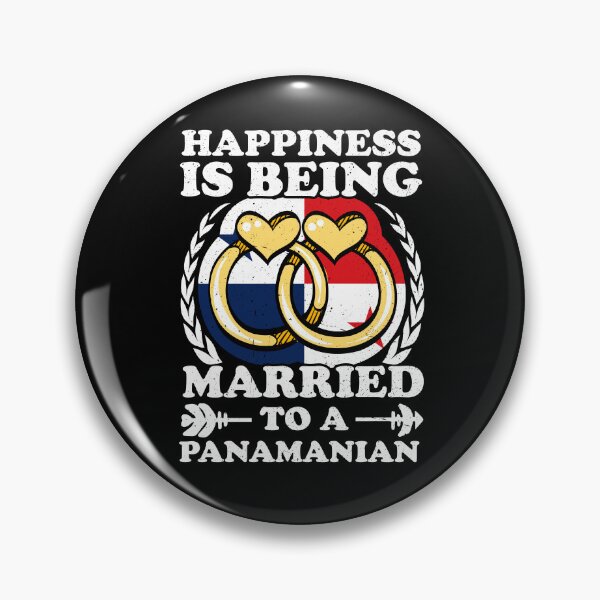 Item preview, Happiness Is Being Married To A Panamanian designed and sold by GabbyKash.