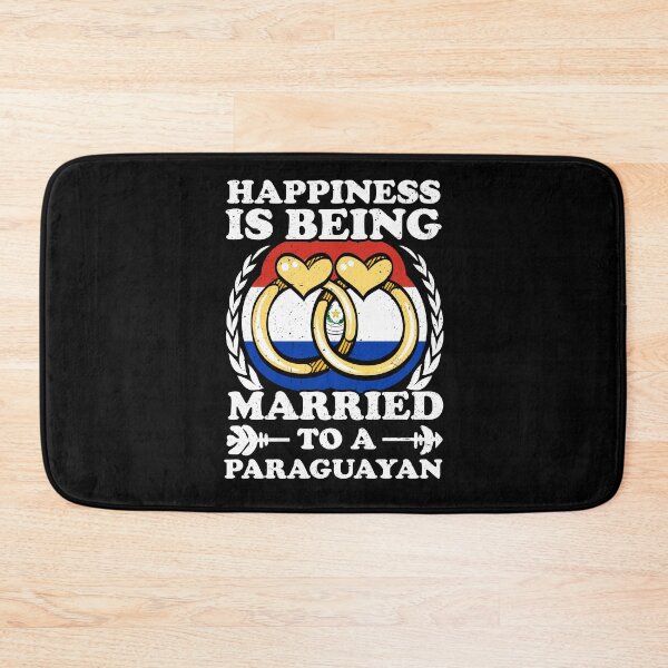 Item preview, Happiness Is Being Married To A Paraguayan designed and sold by GabbyKash.